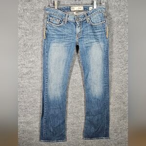 BKE Stella Boot Cut Low-rise Jeans. Size 28L Y2K